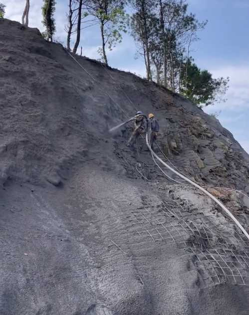 黄山徽州区边坡喷护